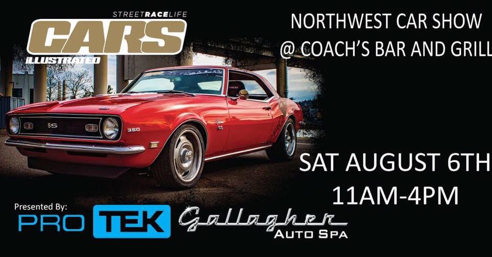 Cars Illustrated Car Show and Drive-In at Coach’s Bar & Grill